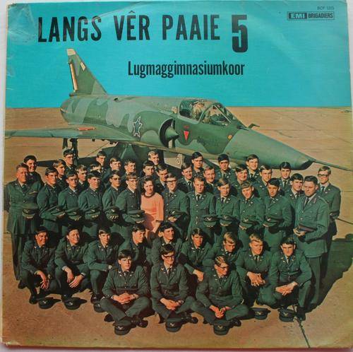 LANGS VER PAAIE 5 -- LUGMAGGIMNASIUMKOOR-- VINYL LP RECORD