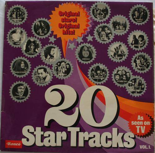 VARIOUS -- 20 STAR TRACKS -- IMPORT VINYL LP RECORD