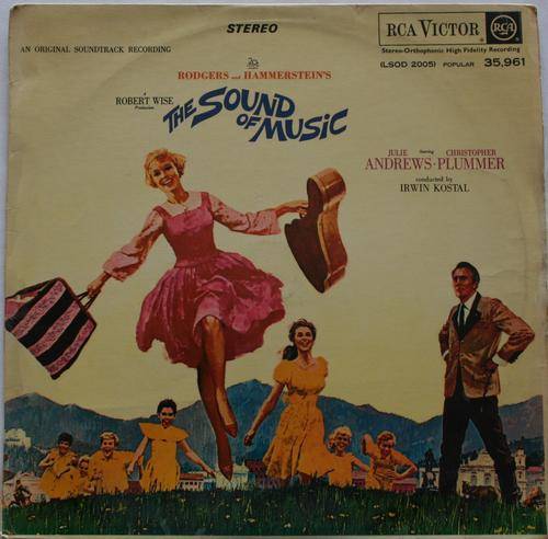 SOUND OF MUSIC -- ORIGINAL MOVIE SOUNDTRACK-- VINYL LP RECORD
