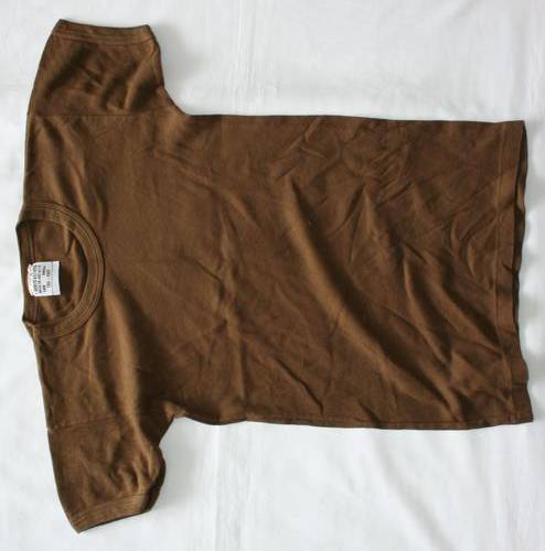 SADF -- NUTRIA BROWN T-SHIRT -- SIZE: SMALL -- BUSH WAR ERA