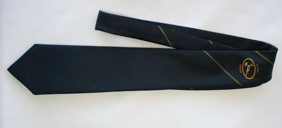 SA RUGBY -- 100 YEARS 1889-1989 -- TIE NECKWEAR