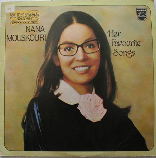 NANA MOUSKOURI --- HER FAVOURITE SONGS --VINYL LP RECORD