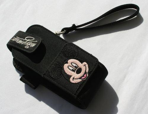 GENUINE DISNEYWORLD MICKEY MOUSE CELLPHONE POUCH