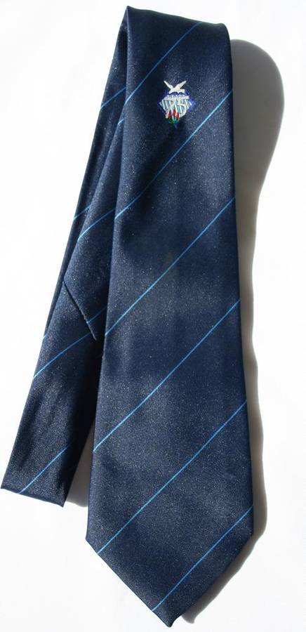 SA POLICE -- 75 YEAR ANNIVERSARY LOGO -- TIE NECKWEAR