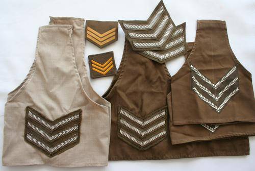 SADF -- SET OF SERGEANT RANKS -- 1 lot -- BUSH WAR ERA