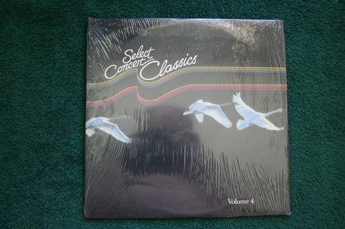 SELECT CONCERT CLASSICS VOL 4-- VARIOUS--- VINYL DOUBLE LP RECORDS
