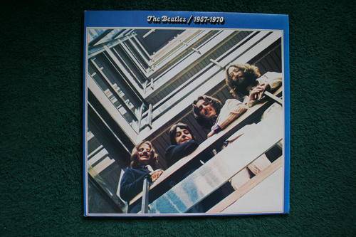 THE BEATLES--1967-1970--THE BLUE ALBUM--VINYL DOUBLE LP RECORD SET