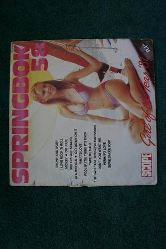 SPRINGBOK HIT PARADE NO: 58 --- VINYL LP RECORD