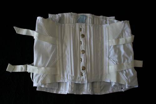 MEDICAL CORSET--NEW IN BOX--METAL GUSSETS--VERY STRONG