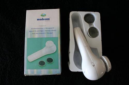 MEDOSAN HARD SKIN REMOVER AND MASSAGER--BATTERY OPERATED