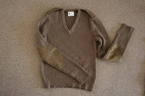 SADF -- NUTRIA BROWN JERSEY PULLOVER--AS USED IN BUSH WAR--SIZE 92