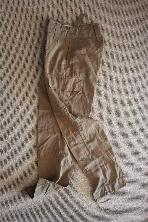 SADF NUTRIA BROWN TROUSERS --SIZE: 76-79  -- AS USED IN BUSH WAR