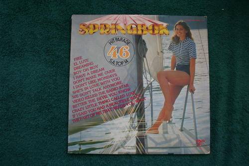 SPRINGBOK HIT PARADE VOL:  46 -- VINYL LP RECORD