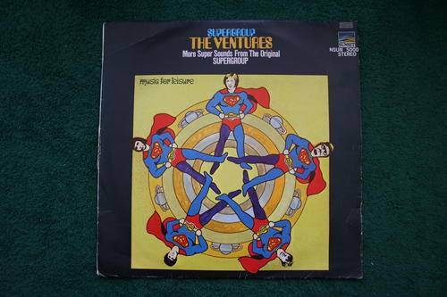 THE VENTURES-- SUPERGROUP--VINYL LP RECORD