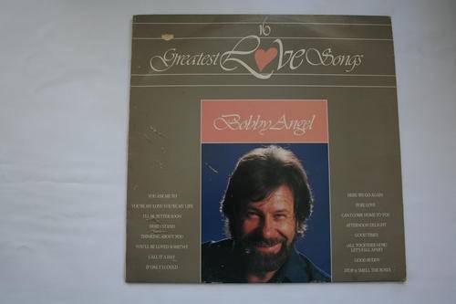 BOBBY ANGEL -- 16 GREATEST LOVE SONGS -- VINYL LP RECORD