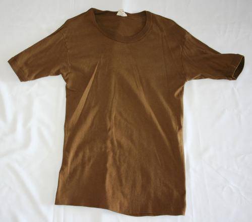 SADF -- NUTRIA BROWN T-SHIRT -- SIZE MEDIUM -- BUSH WAR ERA