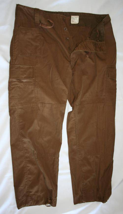 SADF NUTRIA BROWN TROUSERS SIZE 102--79  -- AS USED IN BUSH WAR