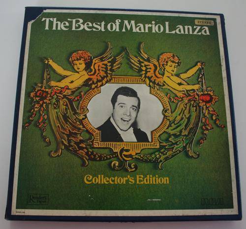 MARIO LANZA -- THE BEST--6 VINYL LP RECORDS BOX SET