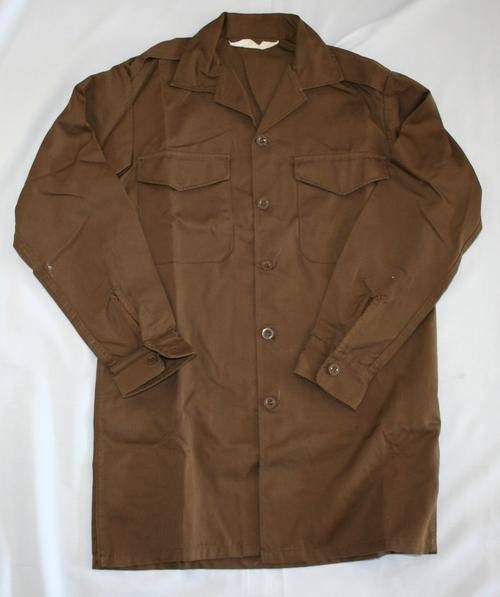 SADF NUTRIA BROWN SHIRT--SIZE:MEDIUM -- AS USED IN BUSH WAR