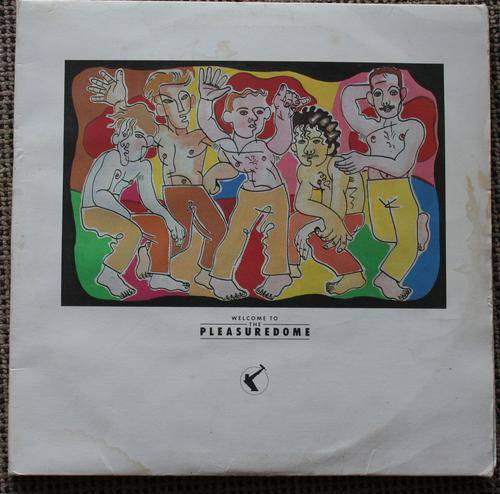 FRANKIE GOES TO HOLLYWOOD -- WELCOME TO THE PLEASURE DOME --  DOUBLE VINYL LP RECORD