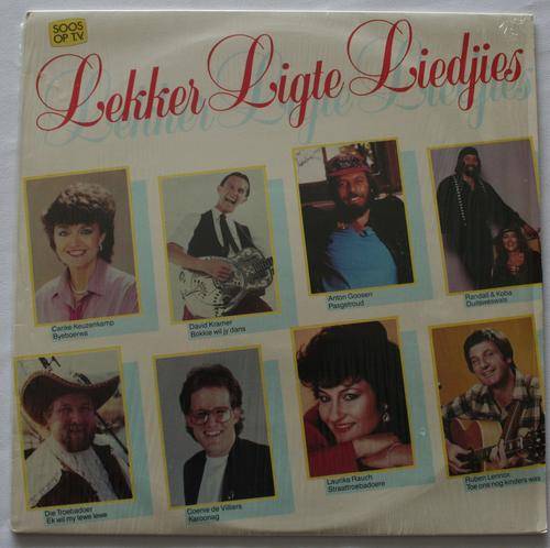 LEKKER LIGTE LIEDJIES -- VERSKEIE -- VINYL LP RECORD