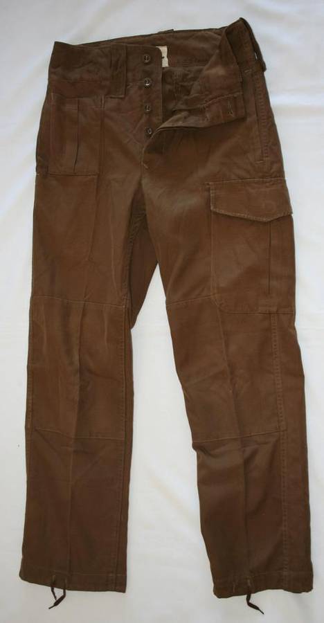 SADF NUTRIA BROWN TROUSERS SIZE 76-71 -- AS USED IN BUSH WAR