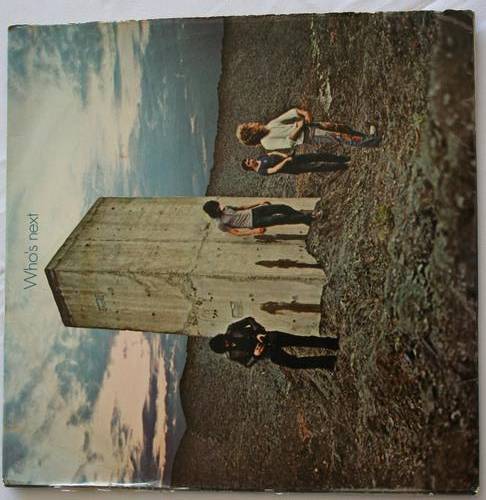 THE WHO -- WHOS NEXT -- VINYL LP RECORD