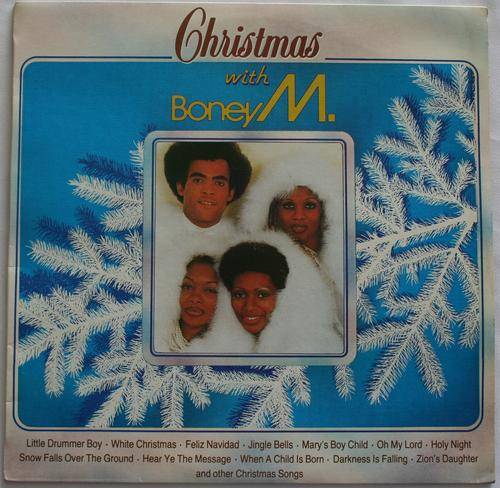 BONEY M -- CHRISTMAS WITH.....--  VINYL LP RECORD