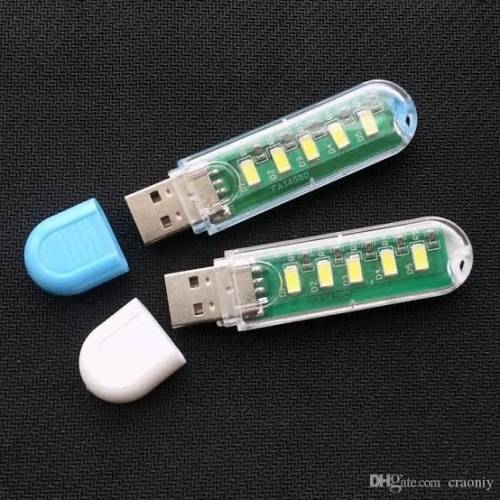 USB 5 LED Lamp White (No Cap included)