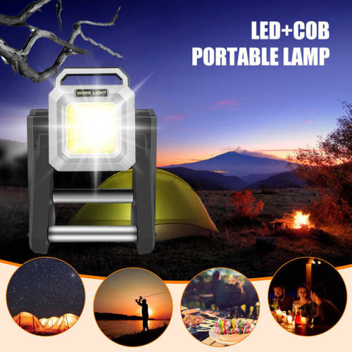 USB Rechargeable Folding Light Easy To Operate Battery Integrated Portable