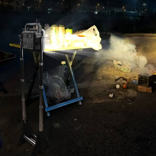 USB Rechargeable Folding Light Easy To Operate Battery Integrated Portable