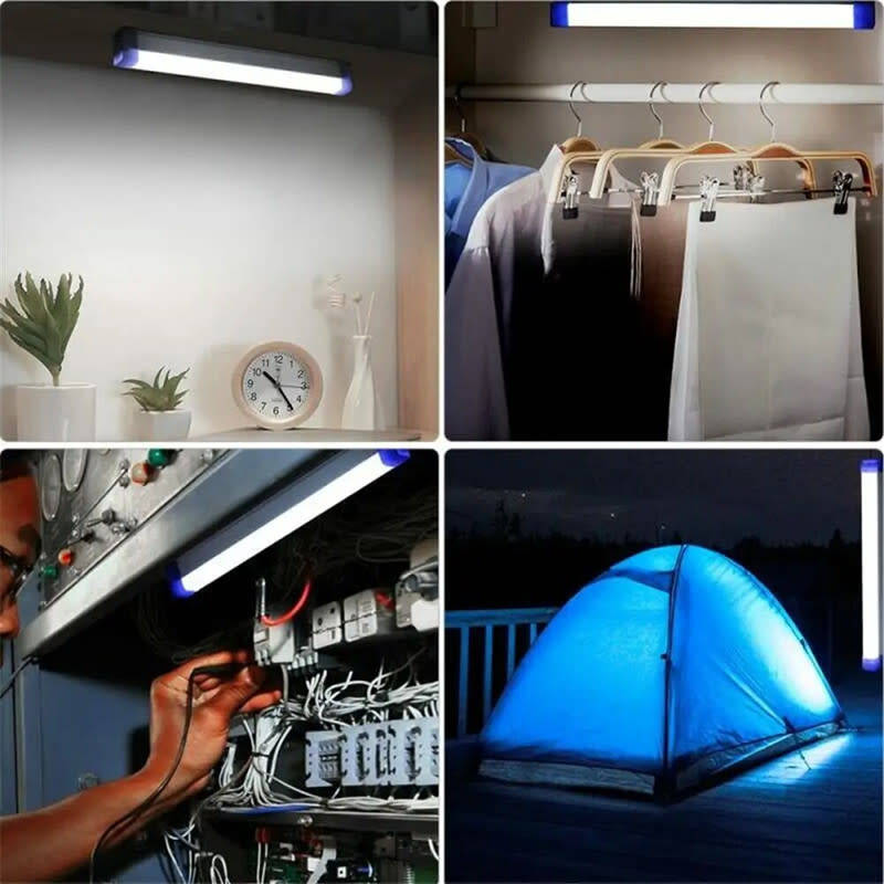 LED Lighting Tube Portable USB Rechargeable Emergency Camping Light Outdoor Lighting