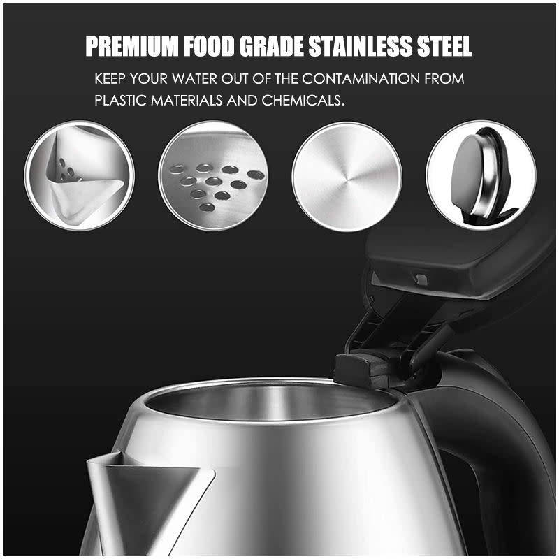1. 8L Stainless Steel Electric Kettle