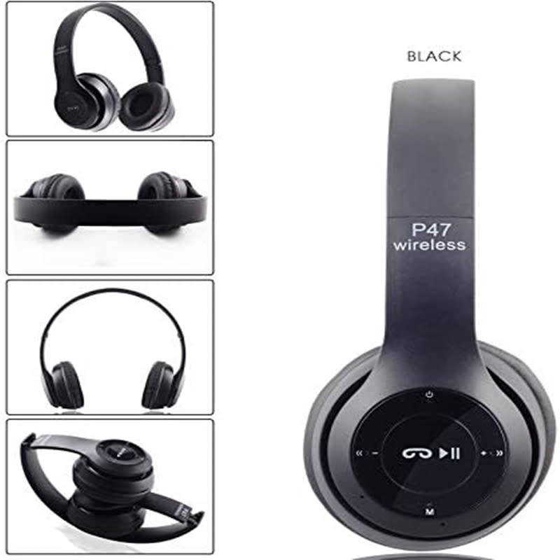 P47 Bluetooth Wireless Headset Foldable Headset