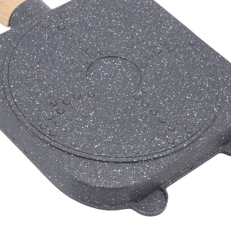 4 Hole Frying Pan to Prevent Sticking and Hot Omelette Pancakes Burgers Kitchen Accessories