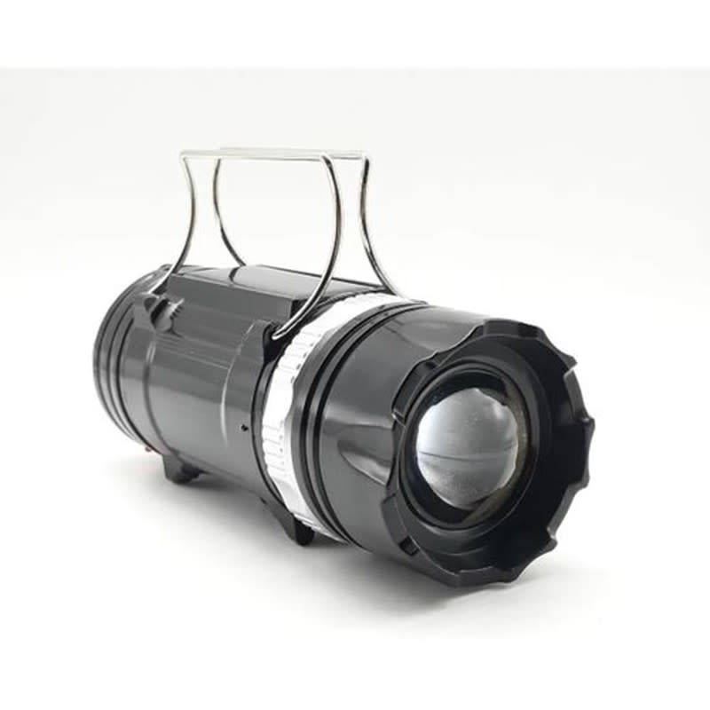 LED Solar Rechargeable Multifunctional Camping Flashlight Lantern