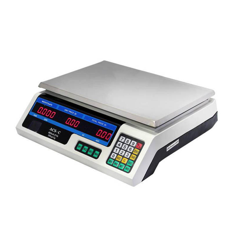 Digital Weight Scale 40kg With Price Display