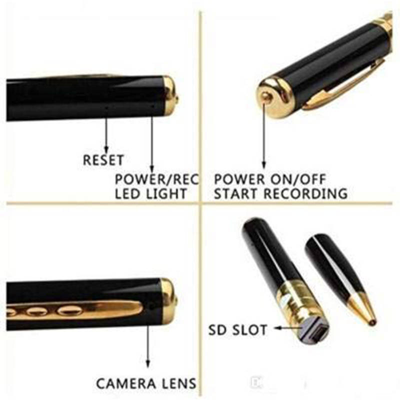Portable Spy Pen Design Hidden Camera
