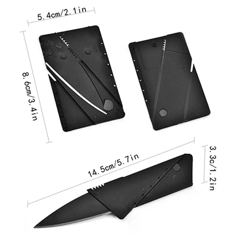 Outdoor Camping Portable Card Multifunctional Folding Knife