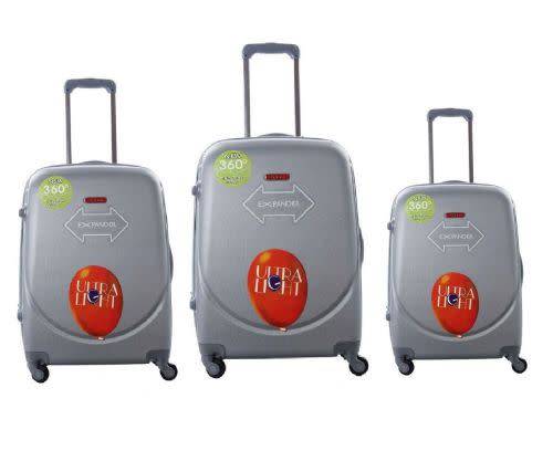 Portable 3-Piece Travel Suitcase Trolley Case (Random Color)