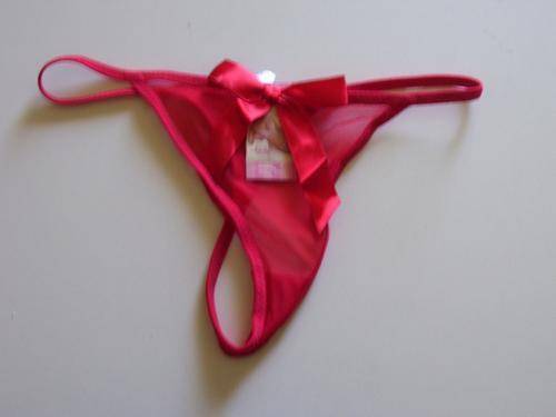 sexy red thong
