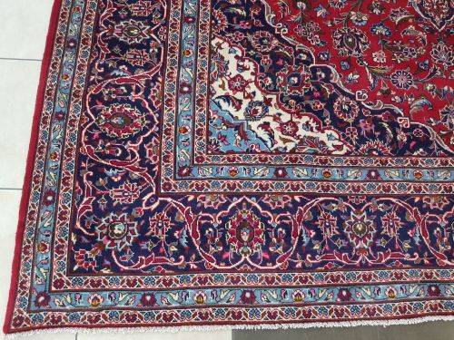 BEAUTIFUL FINE QUALITY KASHAN CARPET 410 X 295 cm