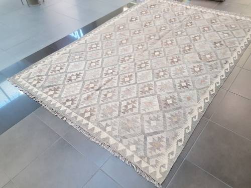 AFGHAN NATURAL KILIM 306 x 205 CM