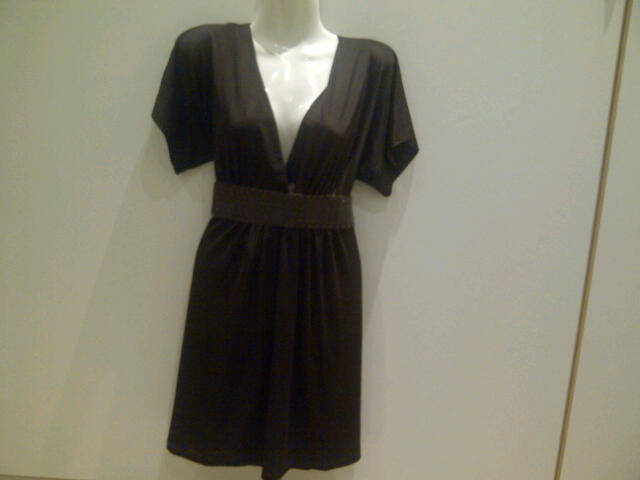 Brown summer dress, size XS-S