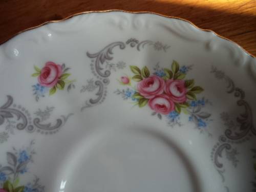 Two Saucers - Royal Albert - Tranquillity