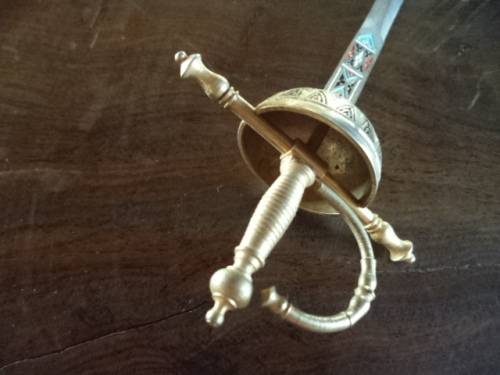 Vintage Toledo Sword Letter Opener - From Spain