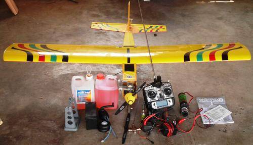 RC NITRO PLANE COMPLETE KIT EVERYTHING YOU NEED TO FLY
