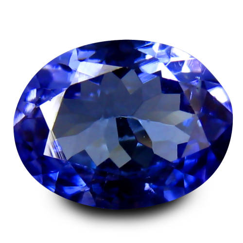 SOUGHT AFTER 1.56CT IF CLARITY OVAL CUT 100% NATURAL TANZANITE