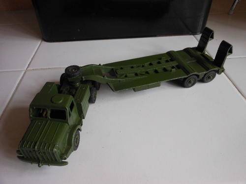 DINKY---- ORIGINAL---- MIGHTY ANTAR ARMY TRUCK .