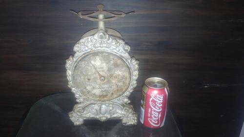Antique English Cast Iron Household Kitchen Scale